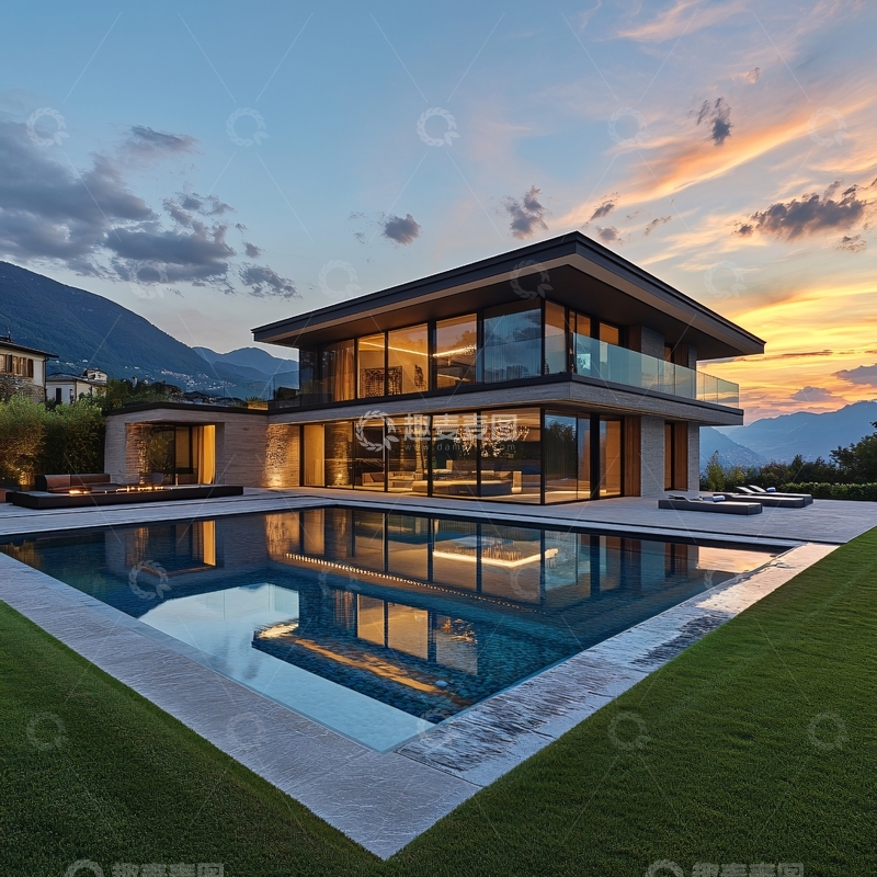 高清大图下载【趣麦麦图】豪宅海外房产1