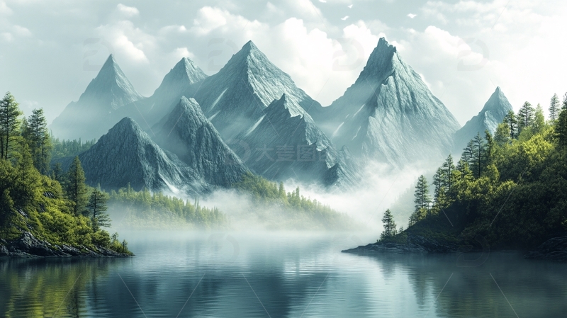 高清大图下载【趣麦麦图】山水风景风光壁纸