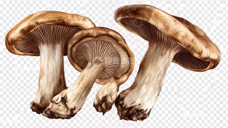 高清大图下载【趣麦麦图】香菇素材下载