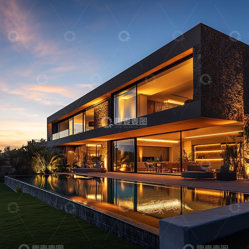 高清大图下载【趣麦麦图】澳洲豪华别墅