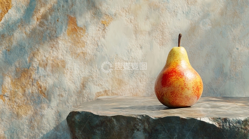 高清大图下载【趣麦麦图】梨静物画2