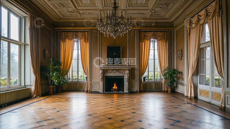 高清大图下载【趣麦麦图】皇宫客厅