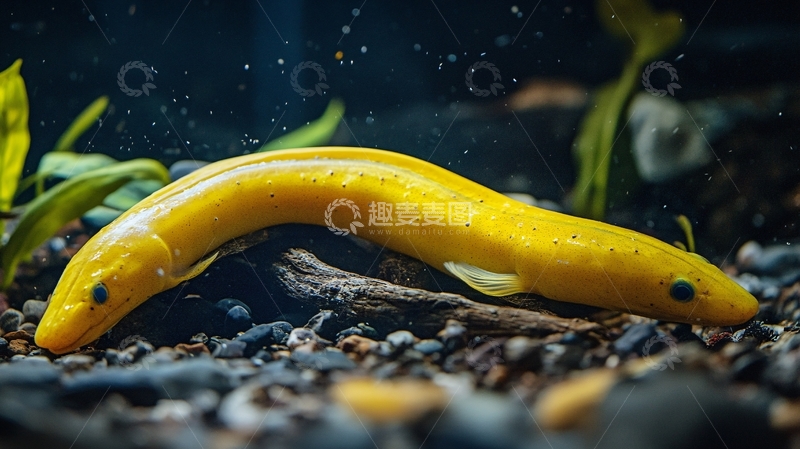 高清大图下载【趣麦麦图】黄带水蛇