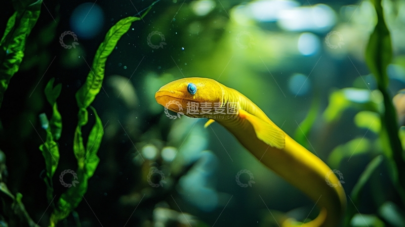 高清大图下载【趣麦麦图】黄色的眼镜蛇2