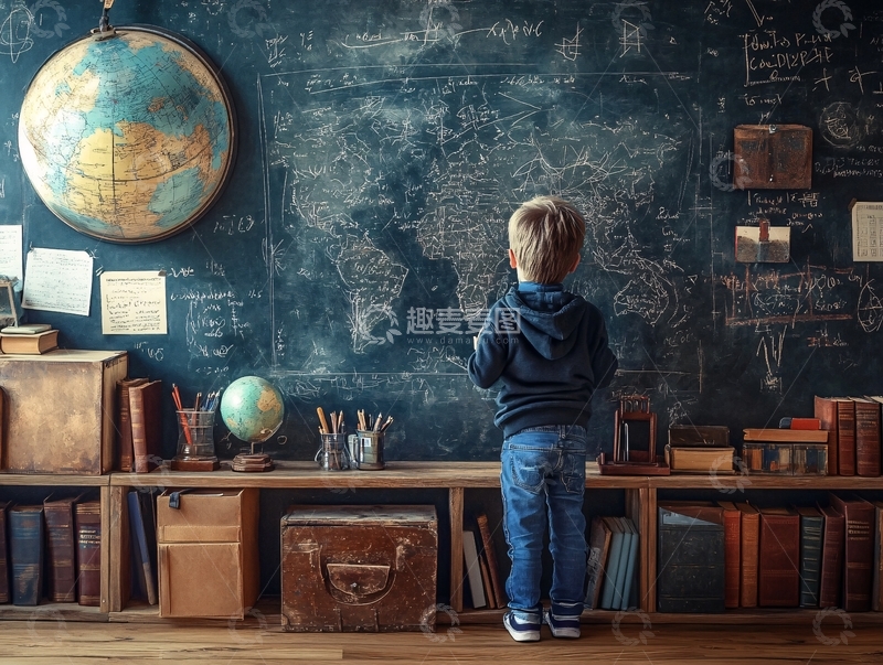 高清大图下载【趣麦麦图】教育行业升级