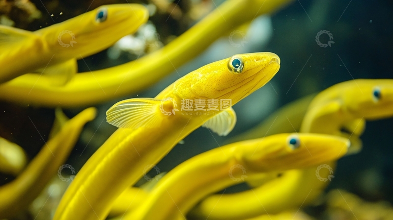 高清大图下载【趣麦麦图】黄点粗首鳗