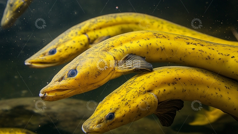 高清大图下载【趣麦麦图】光背电鳗