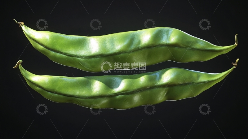 高清大图下载【趣麦麦图】刀豆高清图片