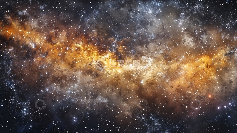 高清大图下载【趣麦麦图】璀璨星河背景