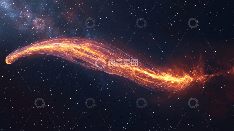 高清大图下载【趣麦麦图】曲线星云