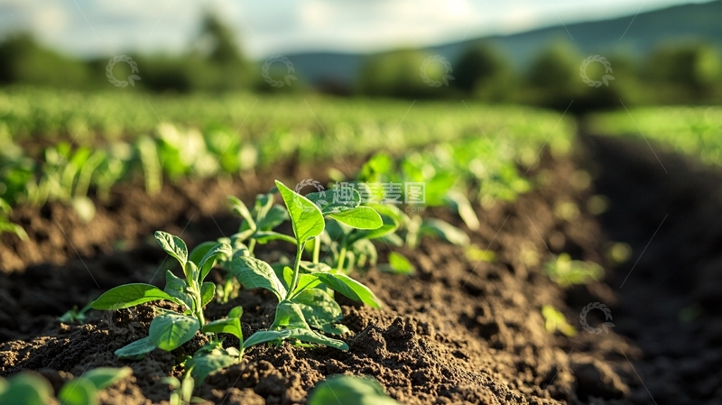 高清大图下载【趣麦麦图】高清大豆地1