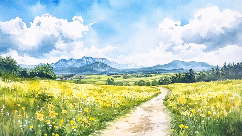 高清大图下载【趣麦麦图】宽屏风景画6