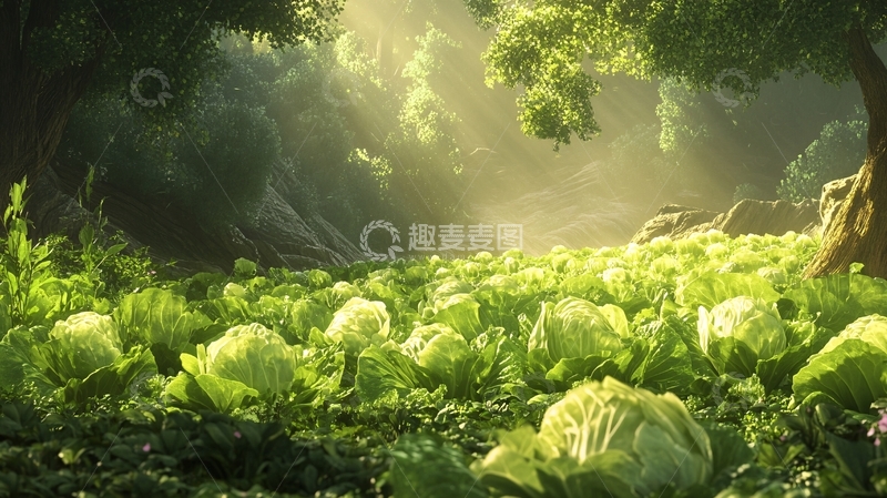 高清大图下载【趣麦麦图】深林大场景