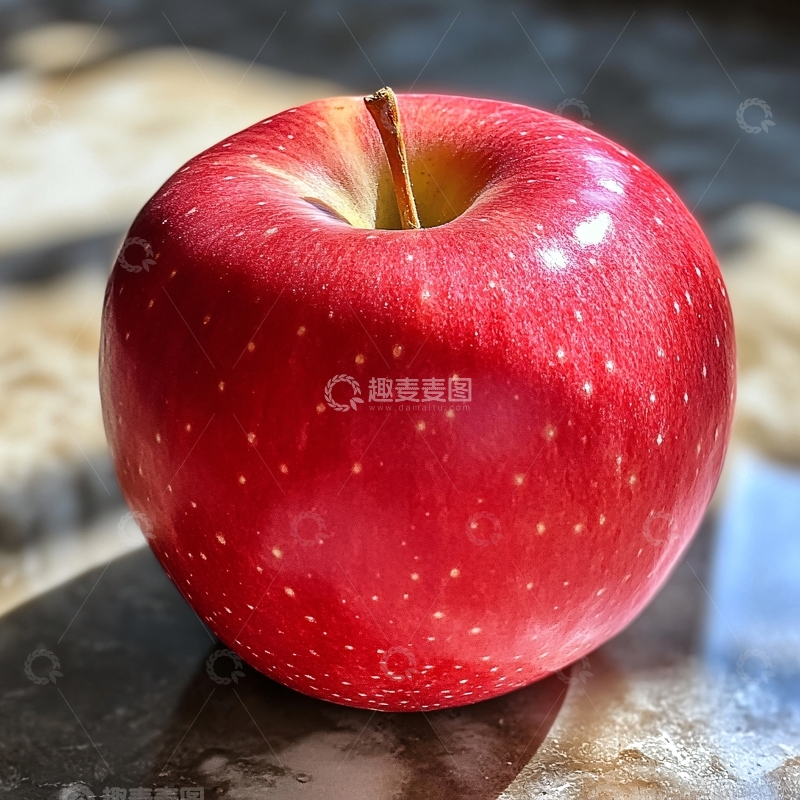 高清大图下载【趣麦麦图】lowpoly苹果