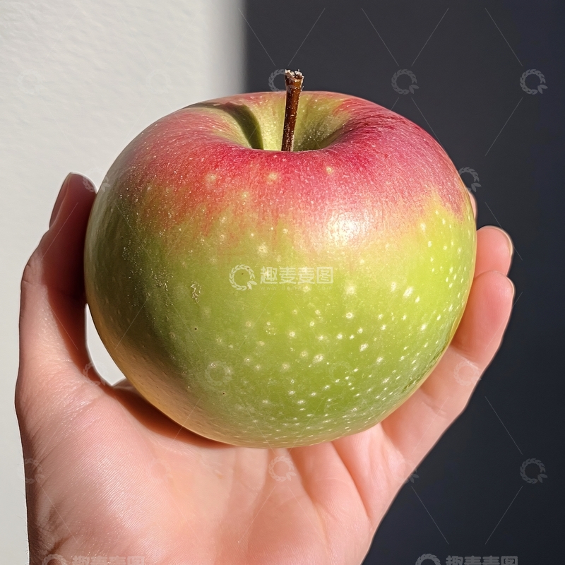 高清大图下载【趣麦麦图】光影苹果16