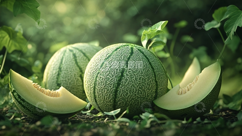 高清大图下载【趣麦麦图】超清博洋号甜瓜9