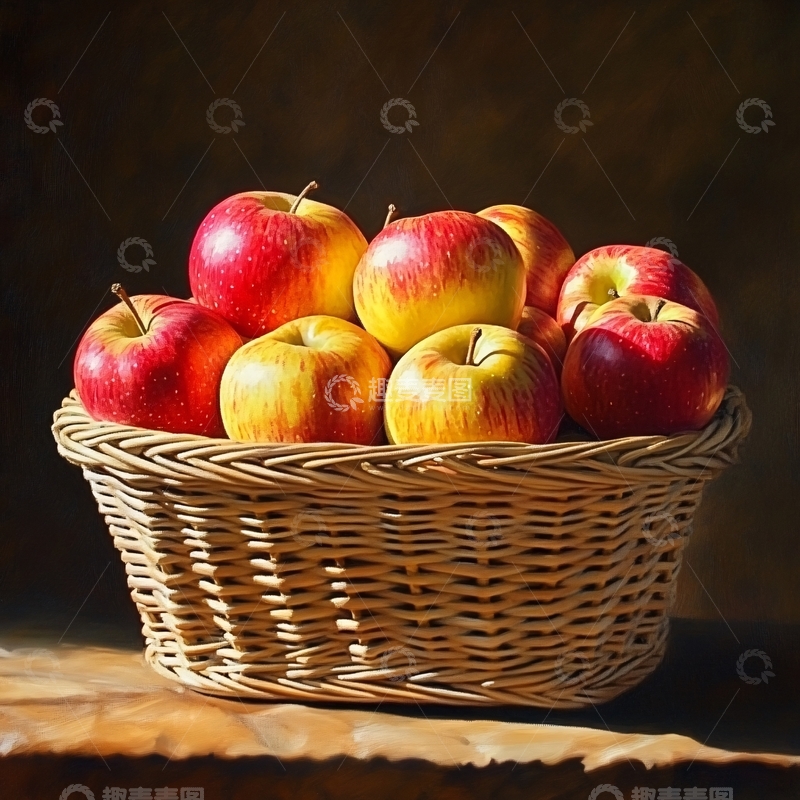 高清大图下载【趣麦麦图】苹果静物素材2