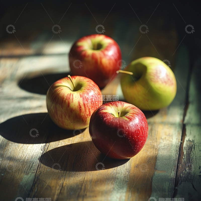 高清大图下载【趣麦麦图】光影苹果20