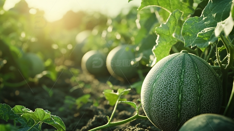 高清大图下载【趣麦麦图】超清博洋号甜瓜