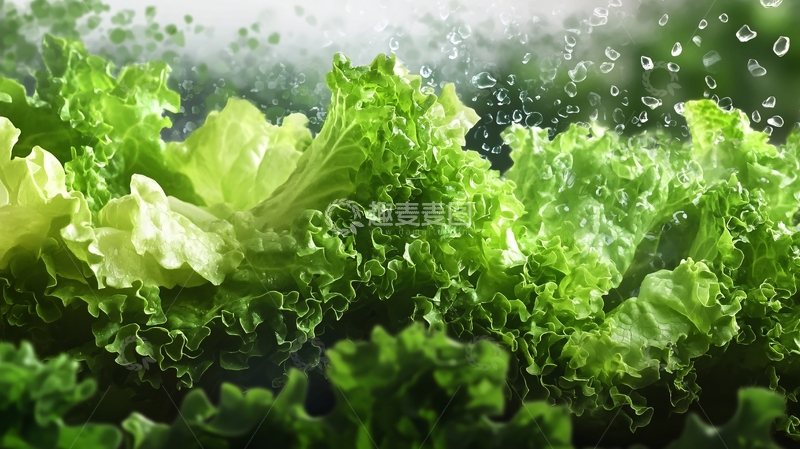 高清大图下载【趣麦麦图】生菜广告图