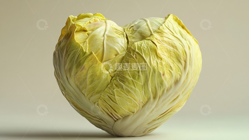 高清大图下载【趣麦麦图】瓷雕白菜