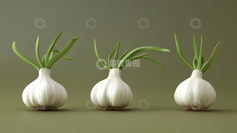 高清大图下载【趣麦麦图】超清独瓣蒜7