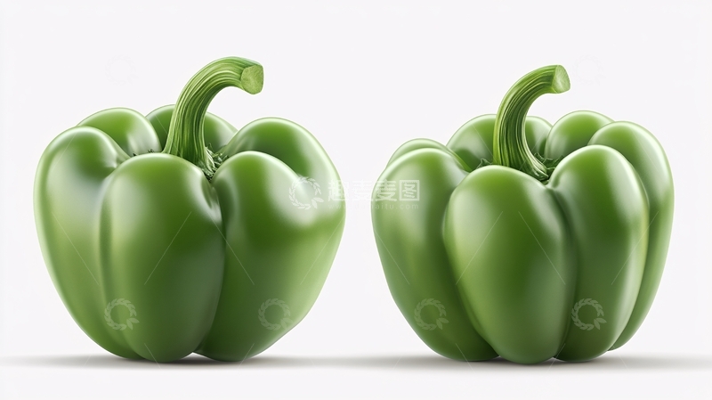 高清大图下载【趣麦麦图】高清青椒背景2
