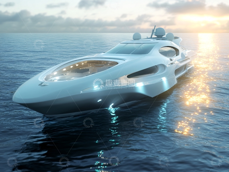 高清大图下载【趣麦麦图】无人艇