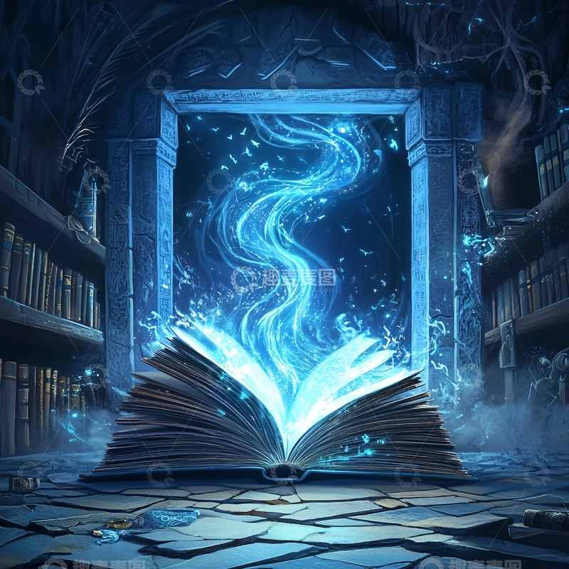 高清大图下载【趣麦麦图】魔法书封面4