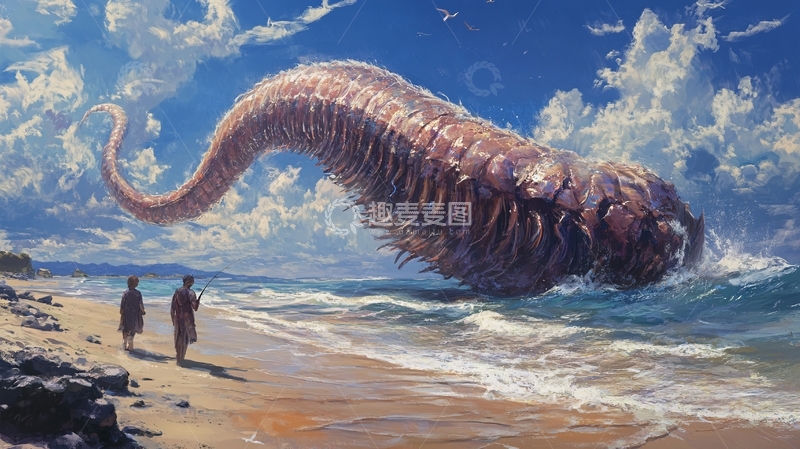 高清大图下载【趣麦麦图】寒武纪大爆发