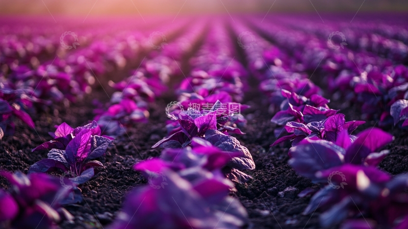 高清大图下载【趣麦麦图】红花种植