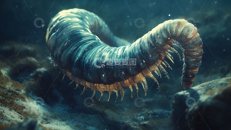 高清大图下载【趣麦麦图】蠕虫高清图2