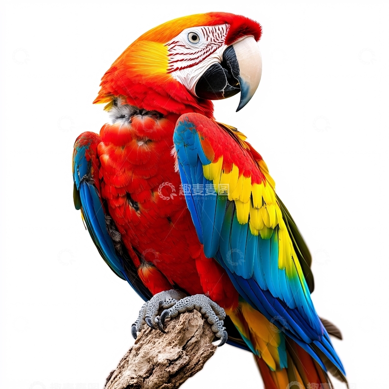 高清大图下载【趣麦麦图】金刚鹦鹉素材5
