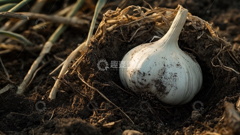 高清大图下载【趣麦麦图】大蒜病害