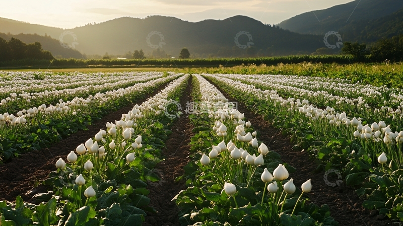 高清大图下载【趣麦麦图】海芋田园风光