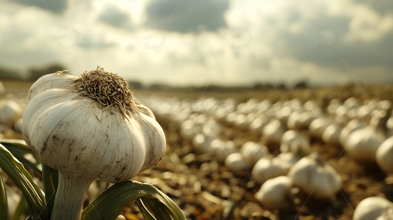 大蒜种植图片素材下载5