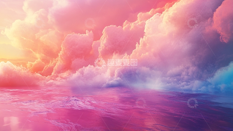 高清大图下载【趣麦麦图】梦幻海洋背景