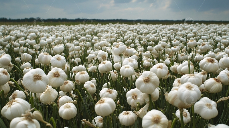 高清大图下载【趣麦麦图】棉花糖般的花田