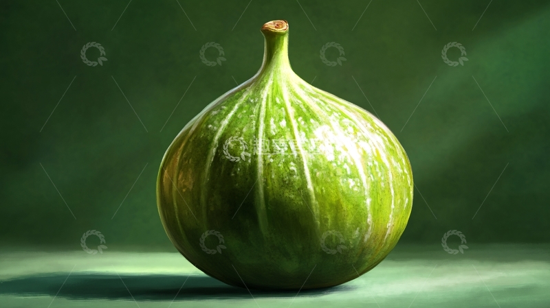 高清大图下载【趣麦麦图】高清绿南瓜