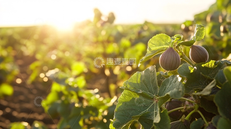 高清大图下载【趣麦麦图】西梅种植园