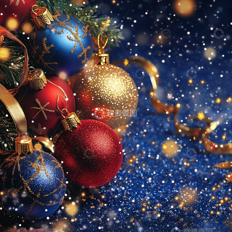 高清大图下载【趣麦麦图】-平安夜舞会背景