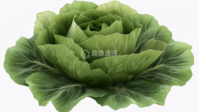 高清大图下载【趣麦麦图】卷心菜插画6