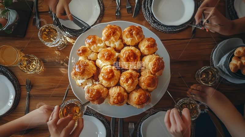 高清大图下载【趣麦麦图】餐桌上烘焙2