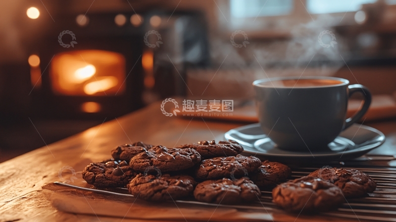 高清大图下载【趣麦麦图】-温暖下午茶