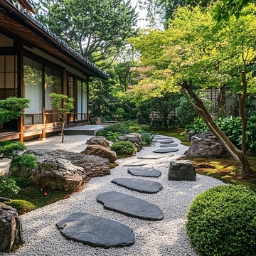 日式禅意庭院