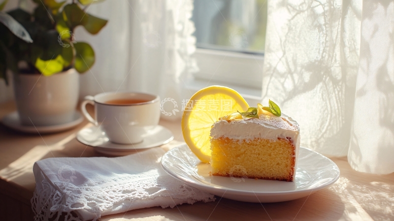 高清大图下载【趣麦麦图】香橙蛋糕