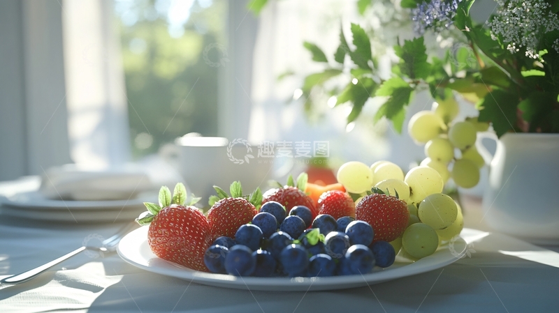高清大图下载【趣麦麦图】阳光下的水果9