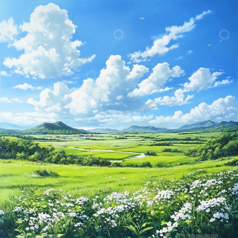 高清大图下载【趣麦麦图】宽屏风景画9