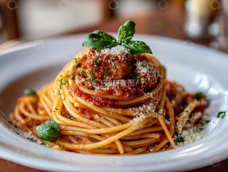 高清大图下载【趣麦麦图】意粉美食