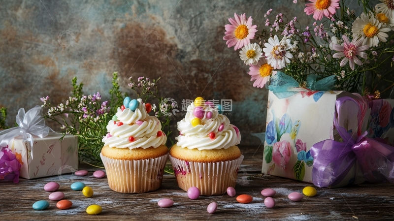 高清大图下载【趣麦麦图】复活节小蛋糕